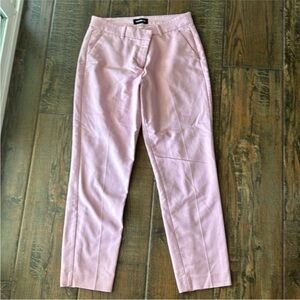Express Light Pink Tailored Pants